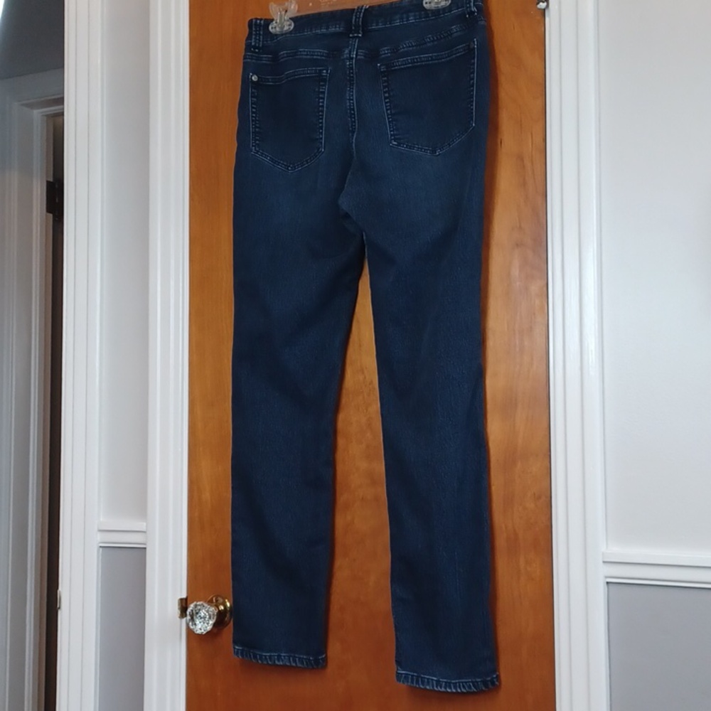 Miracle Body  Jeans Sz. 10. L.29.25". R.10". W.31". Flaw On Pocket In Pic. - Picture 2 of 10